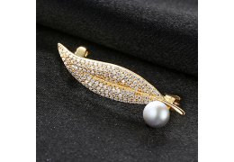 Brosa din argint 925 White Sping Pearl