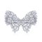 Agrafa de par cu cristale Butterfly Brilliance