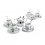 Set argintat pentru cafea by Chinelli Italy