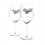 Set de 2 pahare de vin by Chinelli Italy