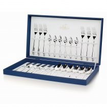 Set 24 piese tacamuri argintate made by Chinelli Italy