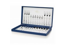 Set 24 piese tacamuri argintate made by Chinelli Italy