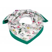 Esarfa satinata Fabulous Green