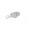 Paleta argintata pentru tort Silver Elegance