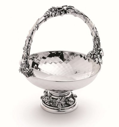 Fructiera argintata Diamond by Chinelli Italy
