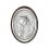 Icoana pe foita de argint - Fecioara Maria si Pruncul 45x32 cm