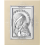 Icoana pe foita de argint cu Maica Domnului si Pruncul - 16 x 14 cm
