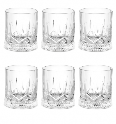 Set de 6 pahare de whiskey by Chinelli Italy