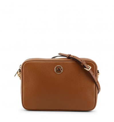 Geanta din piele Michael Kors Fulton Brown