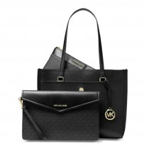 Geanta din piele Michael Kors Maisie Black