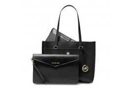 Geanta din piele Michael Kors Maisie Black