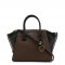 Geanta din piele Michael Kors Brown Avril