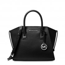 Geanta din piele Michael Kors Black Avril