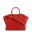 Geanta din piele Michael Kors Red Flame