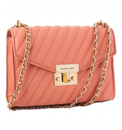 Geanta din piele Michael Kors Sunset Rose