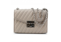 Geanta din piele Michael Kors Pearl Grey