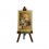 Buchet de primavara - Renoir - pe foita de aur de 23 Kt.