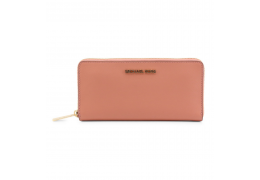 Portofel din piele Michael Kors Rose Blush