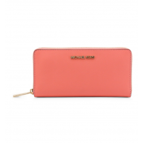 Portofel din piele Michael Kors Pink Blush