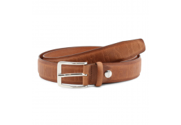 Curea din piele pentru barbati Bikkembergs Brown