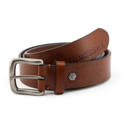 Curea din piele pentru barbati Lumberjack Brown