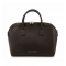 Geanta office din piele Trussardi Jeans Dark Brown