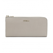 Portofel din piele Furla Grey