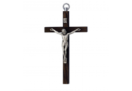 Crucifix din lemn cu Iisus Hristos 10 cm