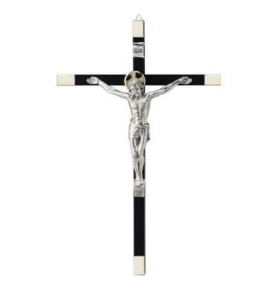 Crucifix din lemn cu Iisus Hristos 30 cm