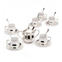 Set argintat de cafea "Royale" by Chinelli Italy