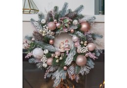 Coronita de brad, Christmas Carol, 60 cm - Christmas Luxury Gifts