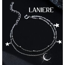 Bratara din argint 925 Moon and Stars Laniere