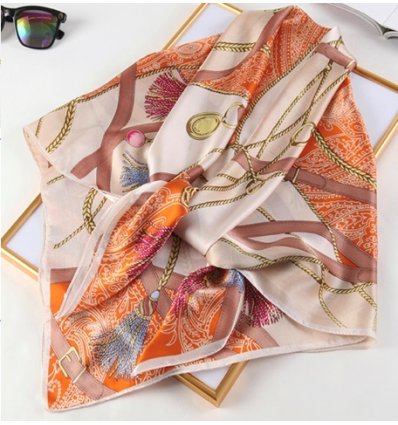 Esarfa din matase 90 x 90 cm Fine Touch
