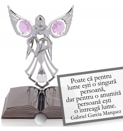 Pentru Mama - Gabriel Garcia Marquez - despre iubire - Colectia citate motivationale cu cristale Swarovski
