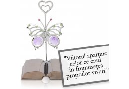 Eleonore Roosevelt - despre optimism - Colectia "Citate motivationale cu cristale Swarovski"