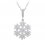 Colier cu cristale cubic zirconia My winter Snow Flake