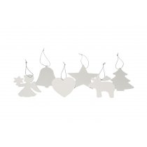 Set ornamente pentru pomul de Craciun modele asortate