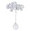 Brosa cu cristale cubic zirconia Sparkling Butterfly