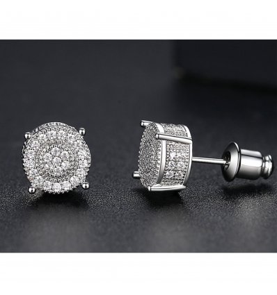 Cercei cu cristale cubic zirconia Emily