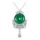 Colier cu cristale cubic zirconia Royal Jade