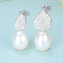 Cercei din argint 925 cu perla Ailana