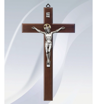 Crucifix din Lemn cu Isus Hristos 35 cm