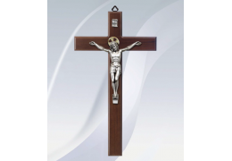 Crucifix din Lemn cu Isus Hristos 35 cm