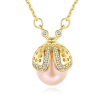 Colier din Argint 925 Ladybug