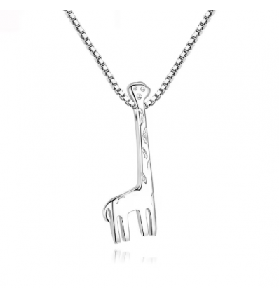 Colier din Argint 925 Lovely Giraffe