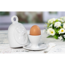 Suport Ou de Portelan Little White Bunny