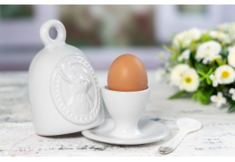 Suport Ou de Portelan Little White Rabbit