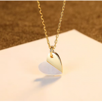 Colier din Argint 925 Geometric Heart