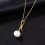 Colier din Argint 925 Golden Knotted Bow