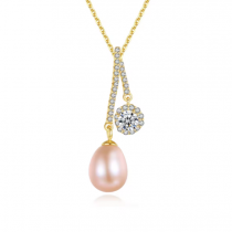 Colier din Argint 925 Little Shining Flower